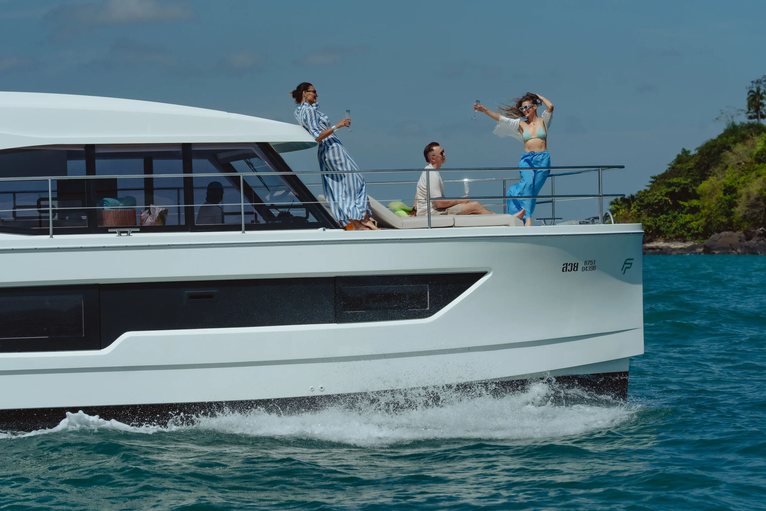 Phuket yacht charter luxury catamaran Thailand